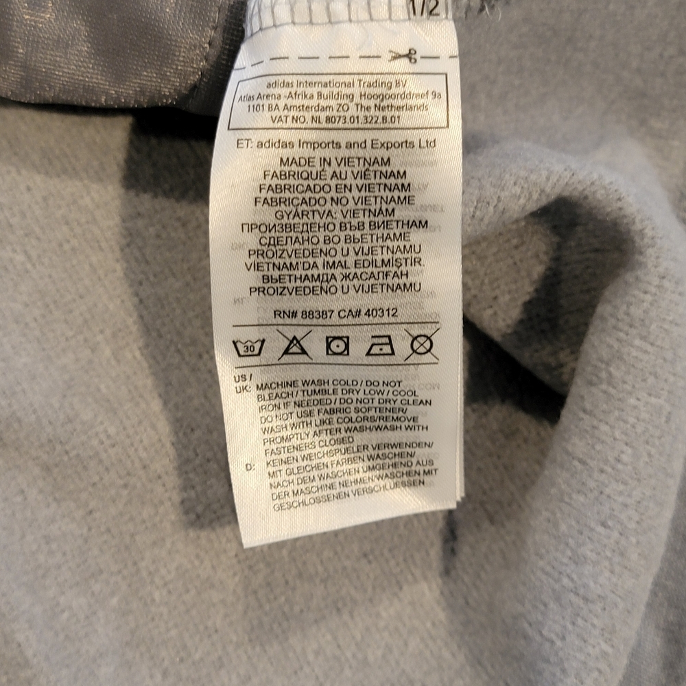 Adidas Pinehurst Gray Full-Zip Jacket - image 8